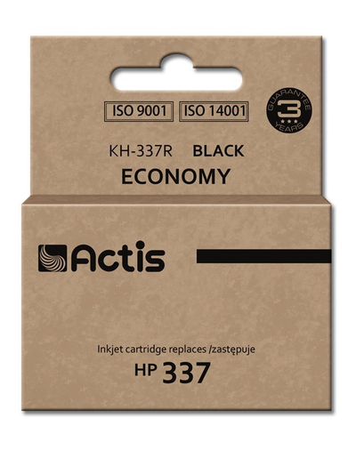 Ngjyrë për printer Actis KH-337R (zëvendësim për HP 337 C9364A), 15 ml, e zezë