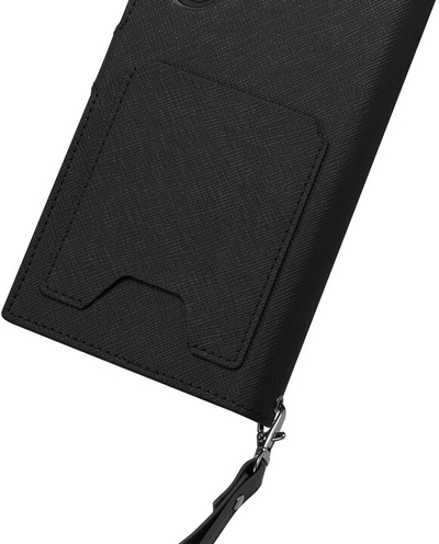 Këllëf Spigen Spigen Wallet S Plus për Samsung Galaxy S24 Ultra, i zi