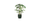 Lule artificiale Verde Decor Monstera Variegate, 150cm