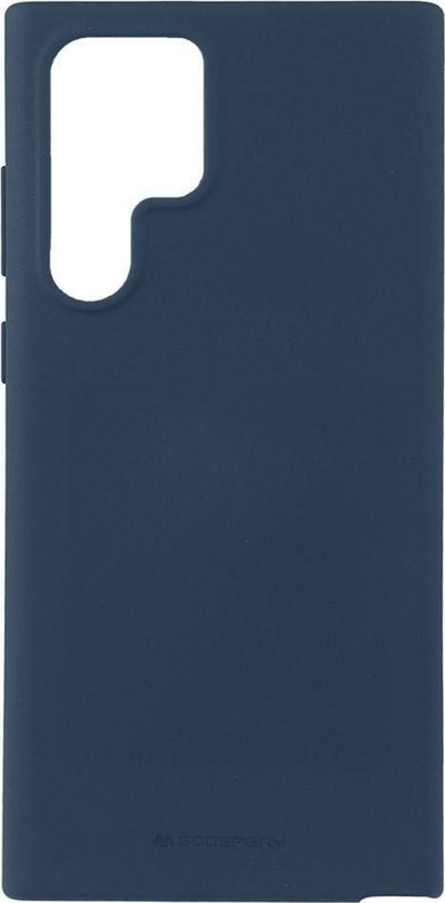 Këllëf telefoni Mercury Soft për Samsung S22 Ultra S908, TPU, mat, blu