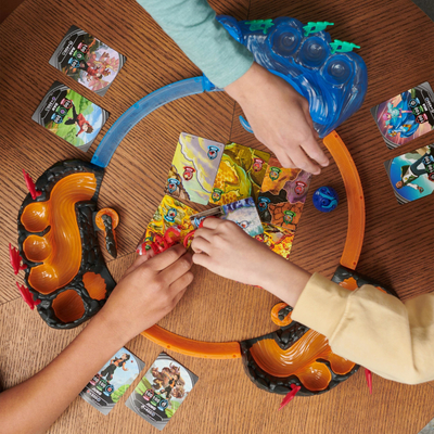 Set loje Bakugan Training Set, arenë stërvitje, me figura dhe letra, shumëngjyrësh