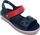 Sandale për fëmijë Crocs Crocband Jr, madhësia 20-21, blu me të kuqe