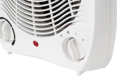 Ngrohës me ajër të nxehtë Teesa TSA8025, ventilator, kompakt, i bardhë
