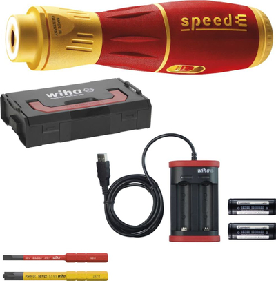 Set kaçavidash elektrike Wiha SpeedE II, 7 copë, i izoluar VDE