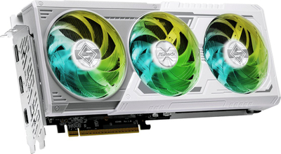 Kartë grafike Asrock Steel Legend Radeon RX 9060 XT OC, 8GB GDDR6, ARGB, gri