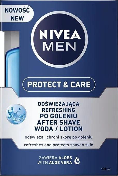 Locion pas rroje Nivea Men Protect &amp; Care, 100 ml
