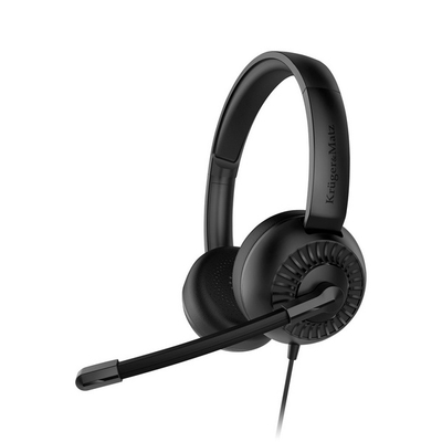 Слушалки KRUGER &amp; MATZ P3, USB/3.5 mm, црни