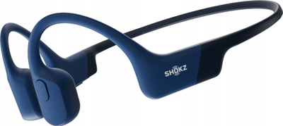 Kufje sportive Shokz OpenRun, wireless, Bluetooth 5.1, blu