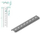 Shinë montuese Baks TH35 SZP35H7/1 EURO, 1m, 1.0mm, e galvanizuar