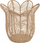 Set vazo dekorative Dekoran Flower Jute, 3 copë, pranverë