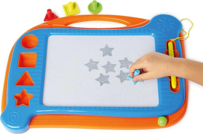 Set vizatimi magnetik Out of the Box Doodle Draw Mega Set, tabelë e madhe, tabelë udhëtimi