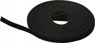 Shirit Velcro për kabllo Lanview LVT-HL1015B, i ripërdorshëm, 1 copë, i zi