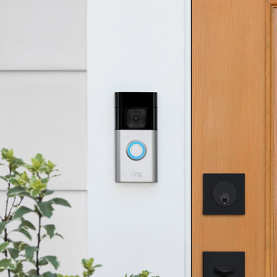 Zile dere intelligente Ring Video Doorbell Plus, 1536p HD, IP, Nickel Matte