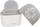 Refill për thithësen e lagështisë Ruhhy, tabletë 2x400g, për dehumidifier, e bardhë