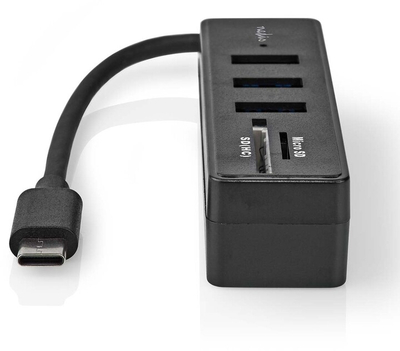 USB hub Nedis, 5 porte, USB-C, 3x USB 3.2 Gen 1, SD & MicroSD