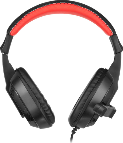 Kufje gaming Rebel Comp GH-10, me mikrofon, kabllo 2.1m, e kuqe e zezë