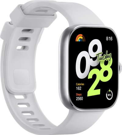 Ora e zgjuar Xiaomi Redmi Watch 4 BHR7848GL, ekran 1.97\" AMOLED, Bluetooth, gri