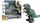 Lodër dinosauri Icom Polska Walking Dinosaur, me drita, me zë, jeshil