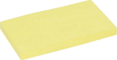 Fletë ngjitëse PULLMAN P0021, 75 x 125 mm, 100 fletë, të verdha