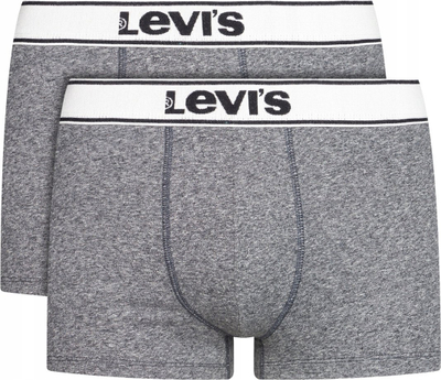 Bokserica Levi's 37149-0388, set 2 palë, pambuk, gri