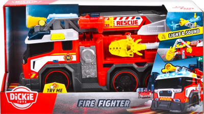 Kamion lodër zjarrfikës Dickie Fire Fighter 203307000, plastikë, për fëmijë