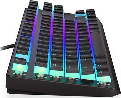 Tastierë mekanike Endorfy Thock TKL Pudding, Kailh Red Box, RGB, e zezë