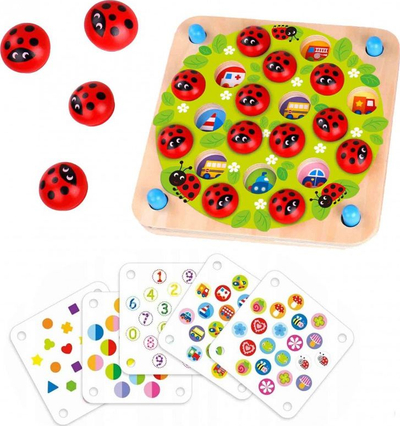 Ladybug Tooky Toy, lojë kujtese