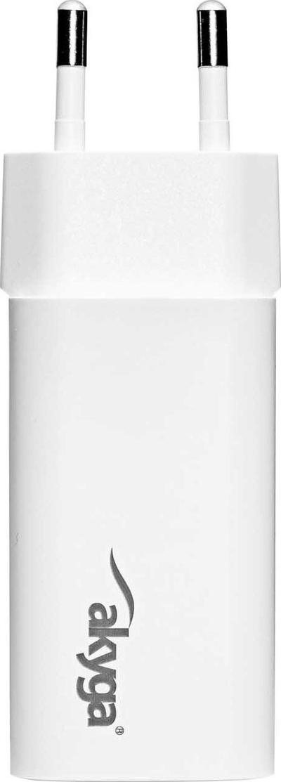 Karikues USB Akyga AK-CH-23, 65W, USB C, i bardhë