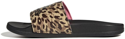 Pantofla Adidas Adilette Comfort, slip on, shtresë e butë, me motive animal