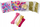 Set për byzylykë për fëmijë Bracelet Making Kit, rruaza dhe varëse druri, kuti në formë luleje, shumëngjyrësh