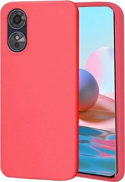 Mbështjellës telefoni Beline Case Candy Oppo A17, TPU silikon, rozë