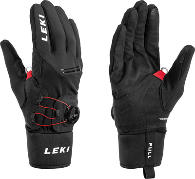 Doreza skish Leki Nordic Tune Shark Boa TH, Trigger S Shark 2.0, e zezë