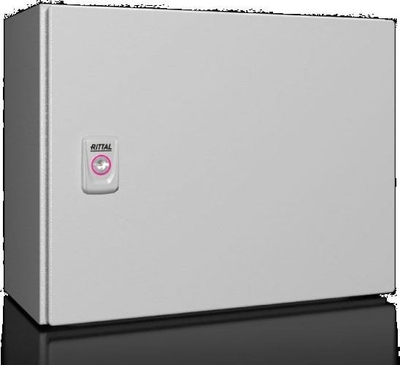 Компактна електрична кутија Rittal AX 1031.000, 380x300x210 mm, челичен лим, сива