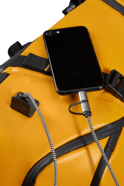 Çantë Shpine Samsonite Ecodiver S 38 Litra Ngjyrë E Verdhë