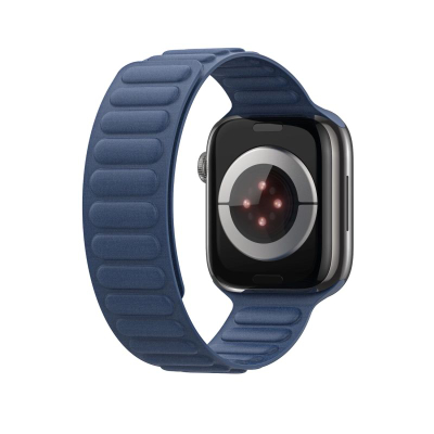 Rrip ore Apple DUX DUCIS BL Series për Apple Watch 38/40/41mm, stof, mbyllje me magnet, blu