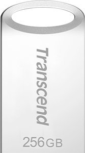 USB флеш Transcend JetFlash 710, 256GB, USB 3.1 Gen 1, сребрена