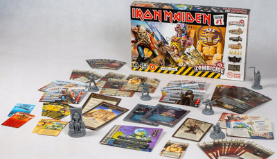 Pako zgjeruese loje tavoline Portal Games Iron Maiden Set 1, 6 miniatura, me karta, shumëngjyrëshe