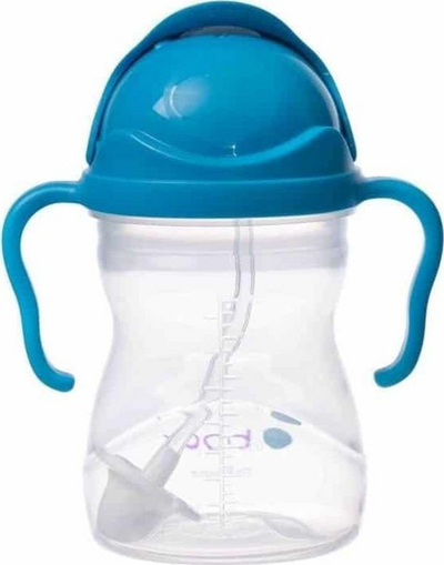 Shishe me pipëz për kalamaj B.Box Innovative, 240 ml, transparente
