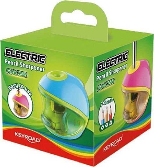 Mprehëse elektrike lapsash Keyroad Racer, për 7–8 mm, me bateri, shumëngjyrëshe