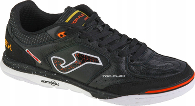 Atlete futsalli Joma Top Flex Rebound 2401 IN, meshkuj, lëkurë natyrale, nr 46, të zeza