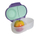 Kuti ushqimi b.box Snack Box Chill Out, 2 ndarje, hermetike, blu