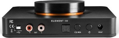 Засилувач за слушалки JDS Labs Element III MKII Boosted Power, со вграден DAC, Copper Ring прстен, црн