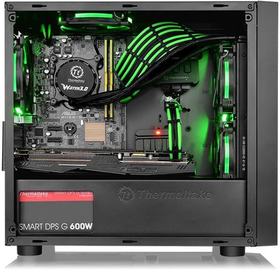 Kasë Thermaltake Versa H17 Window, Micro Tower