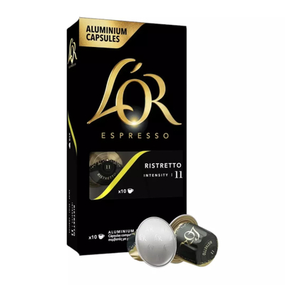 Kapsula Kafeje L'OR Ristretto, 10 copë