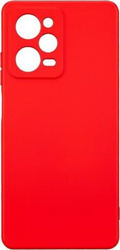 Mbulesë silikoni Beline për Poco X5 Pro, shumë e hollë, rron me karikim wireless, e kuqe