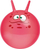 Top kërcyes Eddy Toys me brirë, 45 cm, rozë