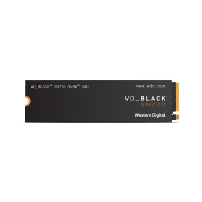 SSD i brendshëm WD Black SN770, 2TB, NVMe PCIe 4.0, për lojëra