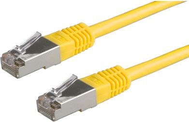 Kabllo rrjeti Roline PatchCord, Cat6 S/FTP, 3m, e verdhë