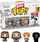 Figurina për koleksion Funko Bitty POP Harry Potter, set me 4 copë, 2.2 cm, me shumë ngjyra