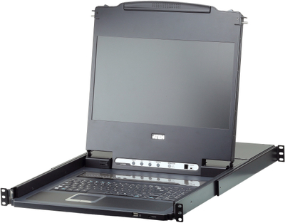 KVM switch Aten CL6708MW, 8 porta, LCD 17.3" DVI, i zi